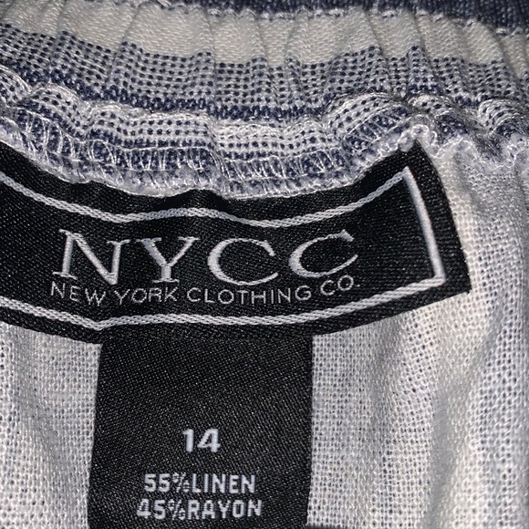 New York Clothing Company (NYCC) Linen Blend Shorts - Picture 3 of 3